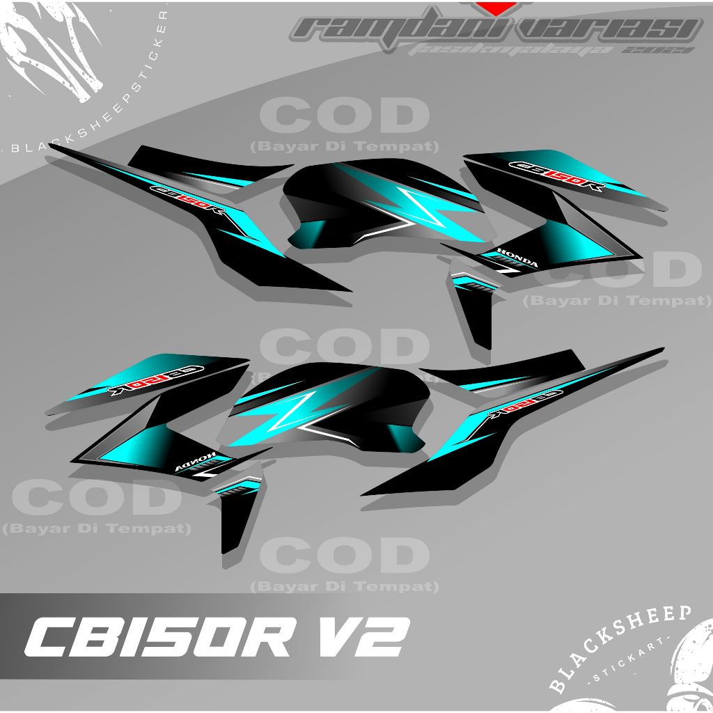 CB150R STREET FIRE STRIPING - CB150R V2 STRIPING - สติ๊กเกอร์ CB150R