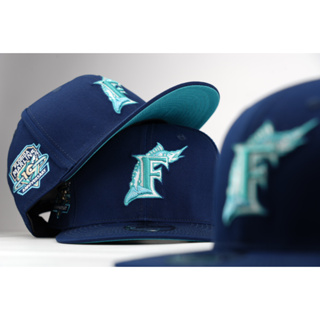 หมวกเบสบอล Florida Marlins นําเข้าจากฮิปฮอป แฟชั่นสําหรับผู้ชาย และผู้หญิง