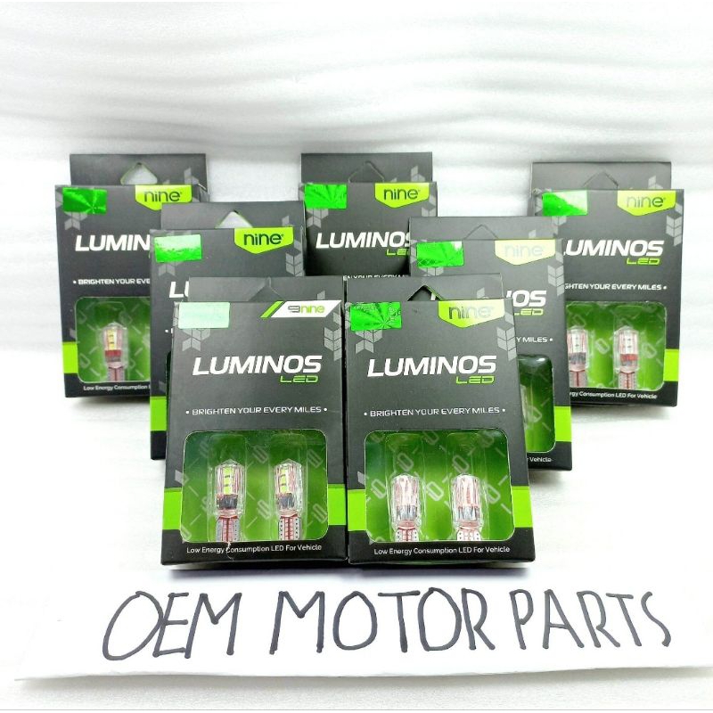 NINE Led T10 ป้ายทะเบียนไฟเบรค GS2 NINE LUMINOS LED