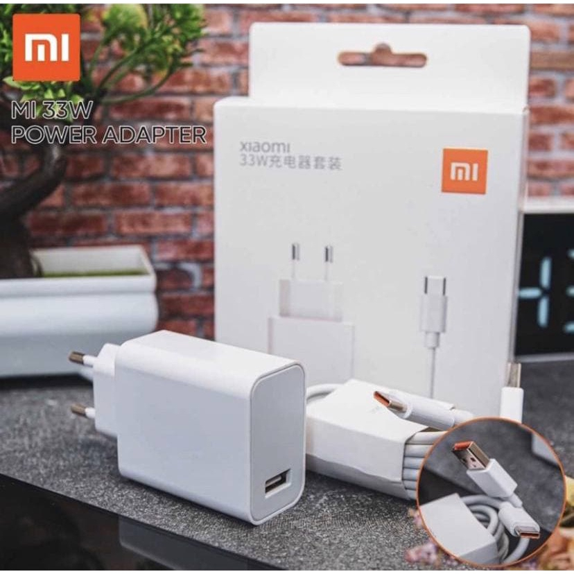 XIAOMI CHARGER / CASAN / TRAVEL CHARGER XIAOMI ORIGINAL 33W MI TURBO FAST CHARGING TYP-C MDY11EZ