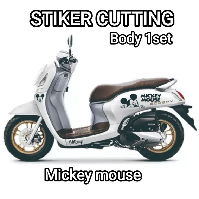 ตัวสติ๊กเกอร์ Scoopy mickey mouse/al Scoopy