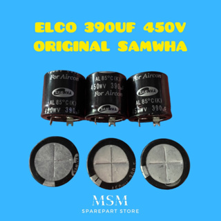 Elco 390UF 450V SAMWHA ของแท้