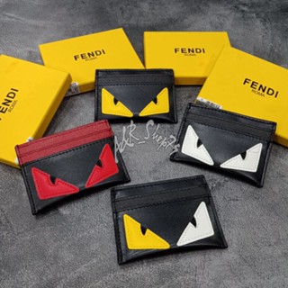 กระเป๋าสตางค์ ใส่บัตรได้ ลายมอนสเตอร์ fendi Eyes สําหรับผู้ชาย และผู้หญิง