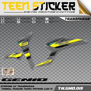 Striping GENIO- โฮโลแกรมแปรผัน สายไฟ TN 019 สําหรับ HONDA GENIO