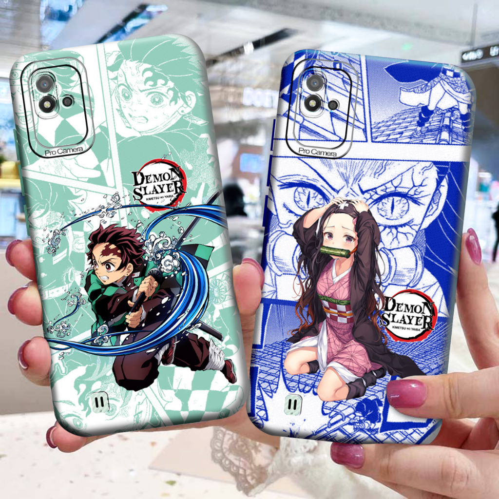 เคสแบบกําหนดเอง Realme C2, A1K, 9i Anime Demon Slayer