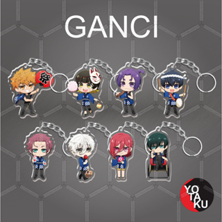 พวงกุญแจอะคริลิค ลายการ์ตูนอนิเมะ Ganci GC272 Series 5yotakushop สีฟ้า