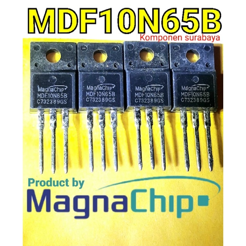 MDF10N65B 10N65 mosfet N-Ch ถึง 220 10A 650V ดั้งเดิม