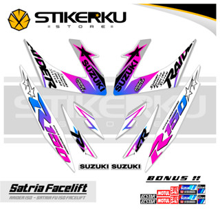 สติกเกอร์ SATRIA Fu150 4th MOTIF STICKER RAIDER 150 REBORN F150 พร้อมส่ง สติกเกอร์ สําหรับตกแต่ง