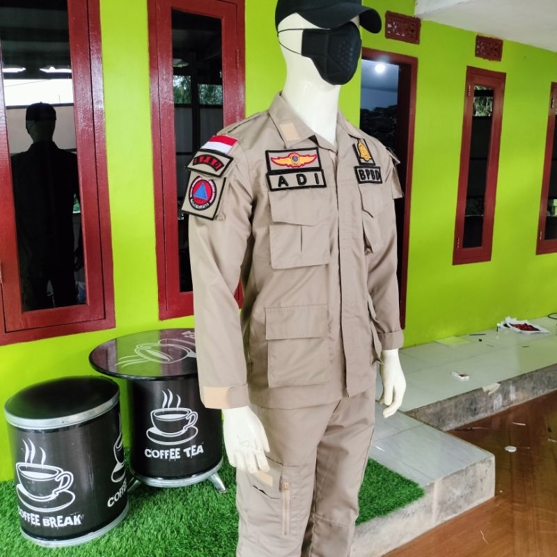 Kemeja Pdl BPBD เสื้อ BPBD UNIFORM
