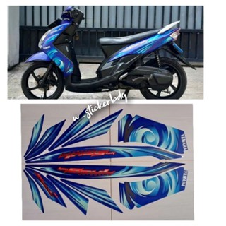 สติกเกอร์ สีฟ้า สําหรับ Yamaha Mio Soul 2007