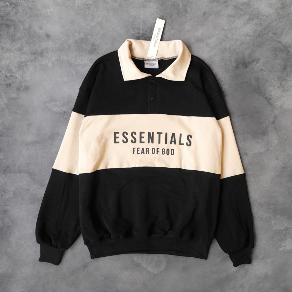 Rugby Combine Crewneck Sweater Entials Fear Of God Premium