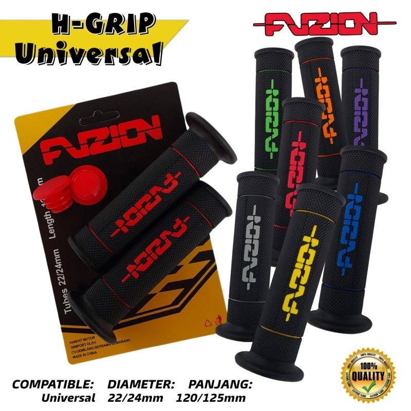 Fuzion ปลอกแฮนด์แบบนุ่มนําเข้าสุดคุณภาพดีที่สุด fuzion ดั้งเดิมสากลสําหรับรถมอเตอร์ไซค์ทั้งหมด