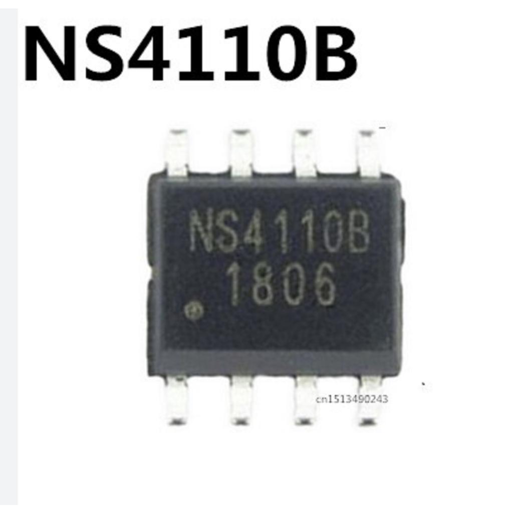 Pangestu อะไหล่ NS4110 NS4110B NS 4110 Class-D AB SOP-8 SMD