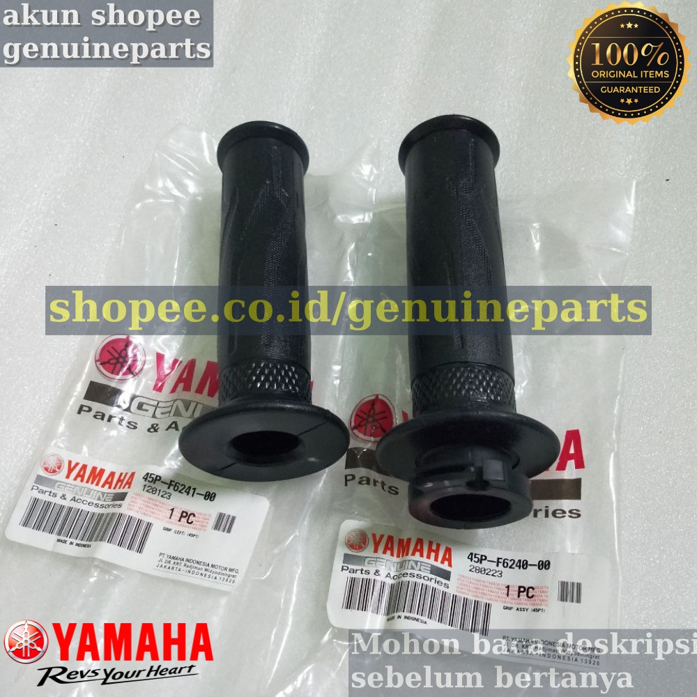 HANDGRIP HAND GRIP HAND GRIP BYSON CARBON ORIGINAL YAMAHA