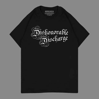 เสื้อยืด พิมพ์ลาย Disconorable DISCHARGE BAND