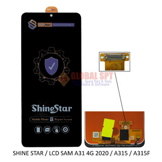 Shine STAR หน้าจอสัมผัส LCD สําหรับ SAMSUNG A31 4G 2020 A315 A315F