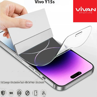 Vivan ไฮโดรเจล Vivo Y15s ป้องกันรอยขีดข่วน ของแท้ คริสตัลใส ป้องกันหน้าจอ ป้องกันเต็มรูปแบบ