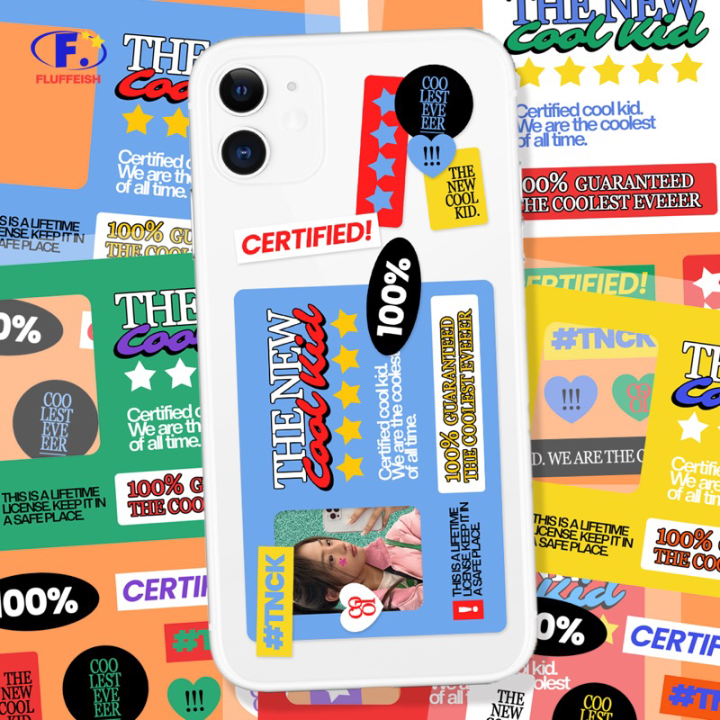 FLUFFISH - สติ๊กเกอร์ DECO FRAME