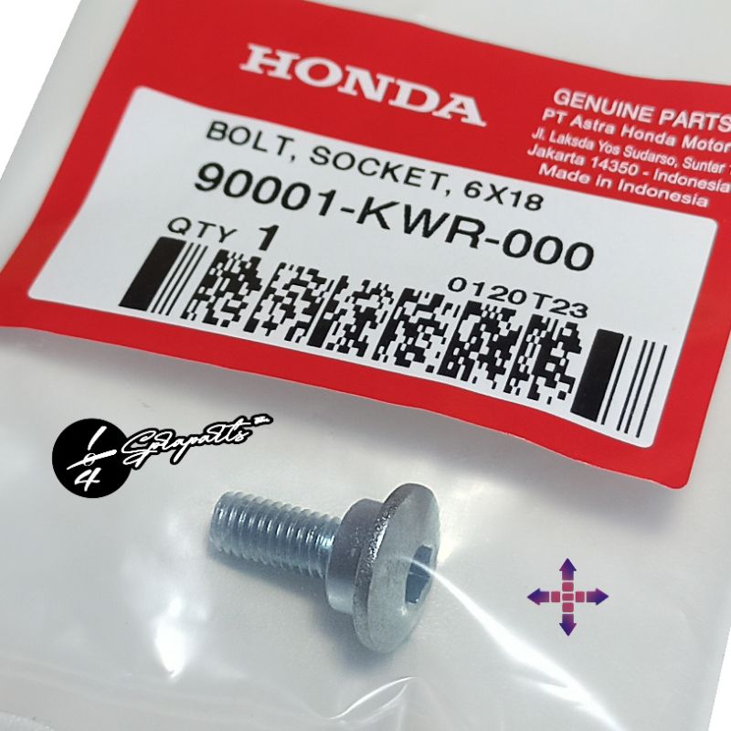 สลักเกลียวฝาครอบ Cvt สลักเกลียวฝาครอบเซ็นเซอร์ความเร็ว & สลักเกลียว Vario Hugger (สลักเกลียวซ็อกเก็ต