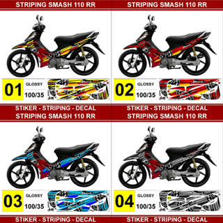 สติกเกอร์ สําหรับติดตกแต่งรถจักรยานยนต์ Suzuki Smash 110 RR Smash 110 RR Variation Suzuki Smash 110 RR