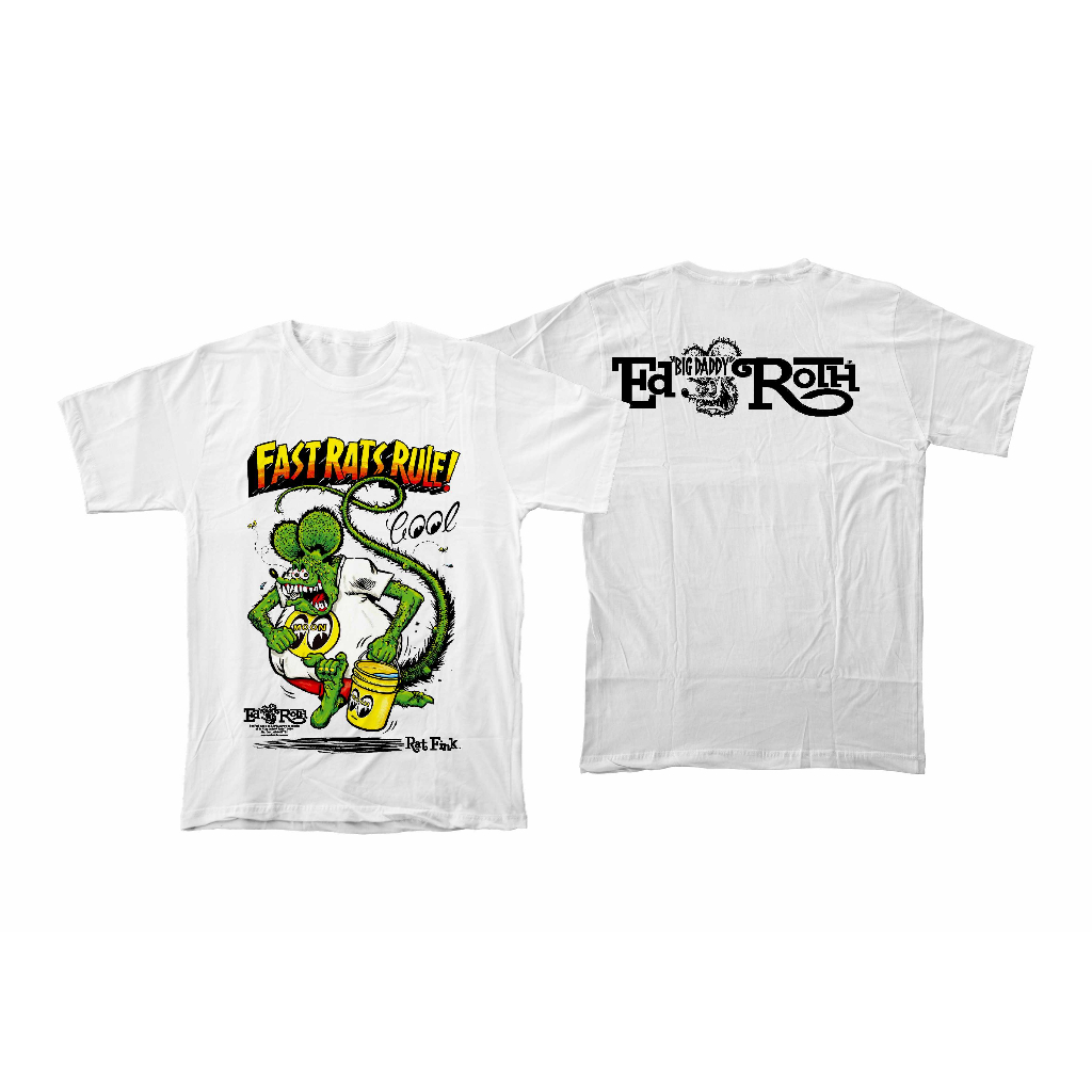 เสื้อยืด Mooneyes x Ratfink