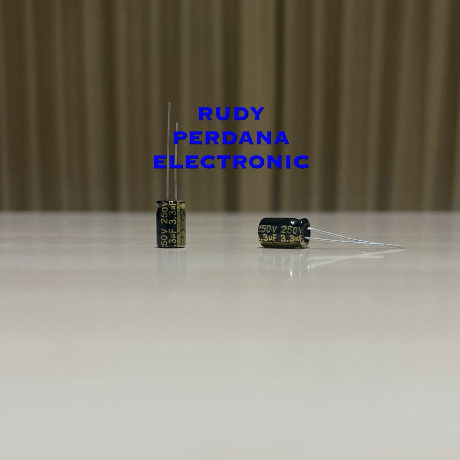 คาปาซิเตอร์ ELCO ELKO 3.3UF 250V 3.3 UF 250 VOLT