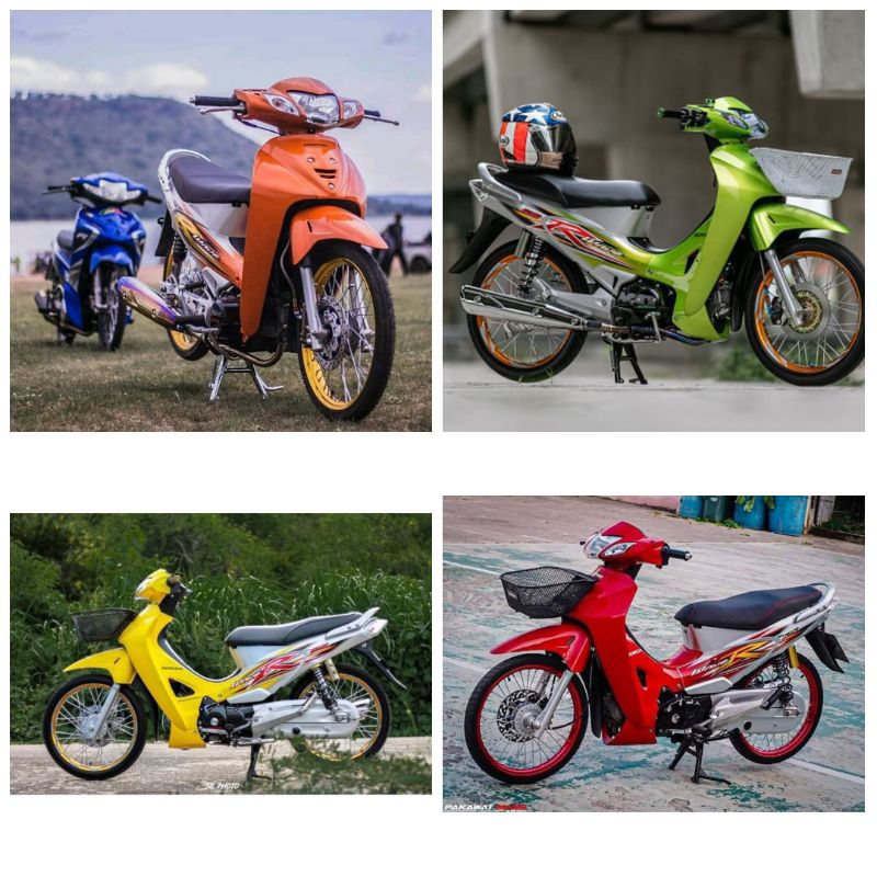 แถบสติ๊กเกอร์ Wave 125 ประเทศไทย
