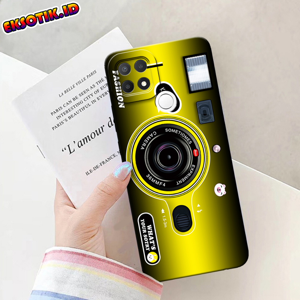 เคส HP OPPO A15 - Eksotik.id - เคส OPPO A15 - เคสกล้อง - ผิวโทรศัพท์มือถือ - OPPO A15 ซิลิโคน - ปลอก