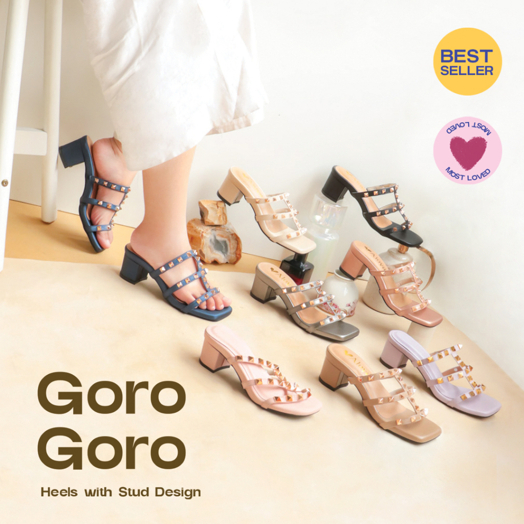 Alivelovearts Goro-Goro รองเท้าแตะส้นรองเท้า 5 ซม.ผู้หญิงร่วมสมัยและ 39;s รองเท้าแตะงานแต่งงาน