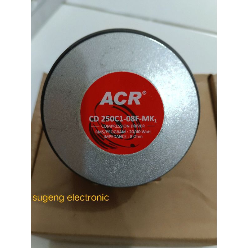 ทวีตเตอร์ 1 นิ้ว ACR CD 250 C1 ACR MK1 (CD1)