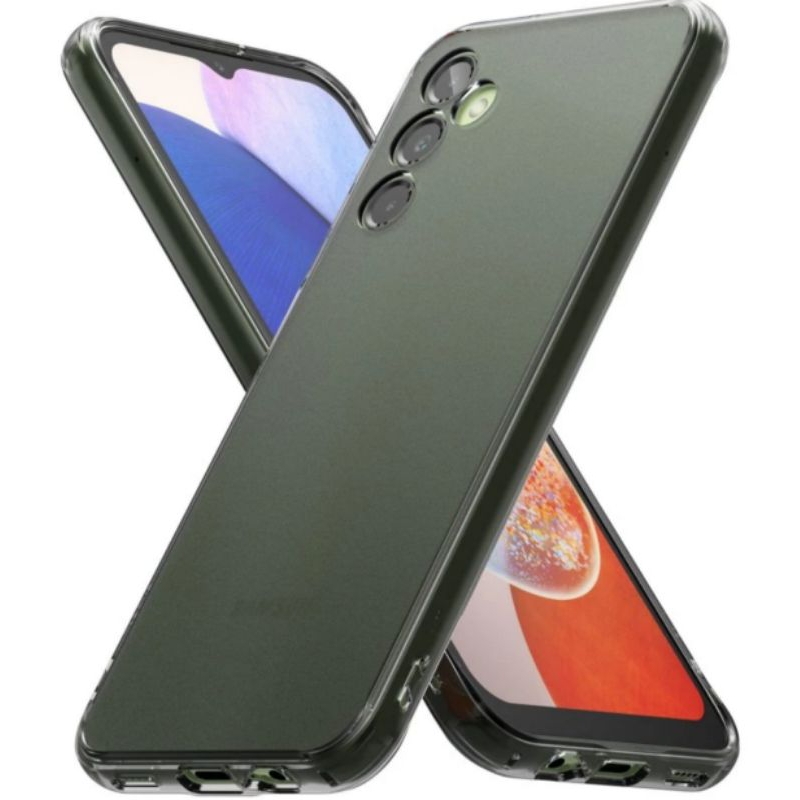 Original Soft Case Samsung Galaxy A14 5G กรณี Ringke Fusion Clear Casing ฝาครอบกล ้ อง Full Protect Ultra Thin Slim Fit Persisi Anti Slip ยี ่ ห ้ อ Ori