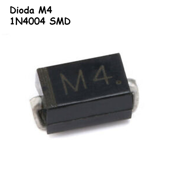 ไดโอด M4 SMD 1N4004 ไดโอดวงจรเรียงกระแส 1N 4004 1A 400V