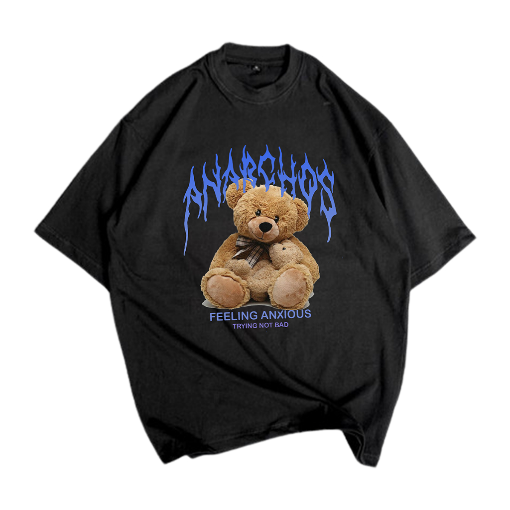 เสื้อยืด WENZ Surfing Teddy Bear - เสื้อยืด unisex