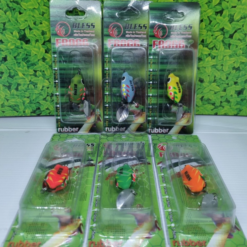 เหยื่อ BLESS BEE FROG 3cm 5gr Made in Thailand