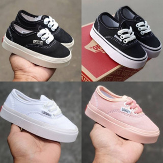 รองเท้า VANS พรีเมี่ยม พร้อมเชือกผูกรองเท้า สําหรับเด็กผู้ชาย และเด็กผู้หญิง