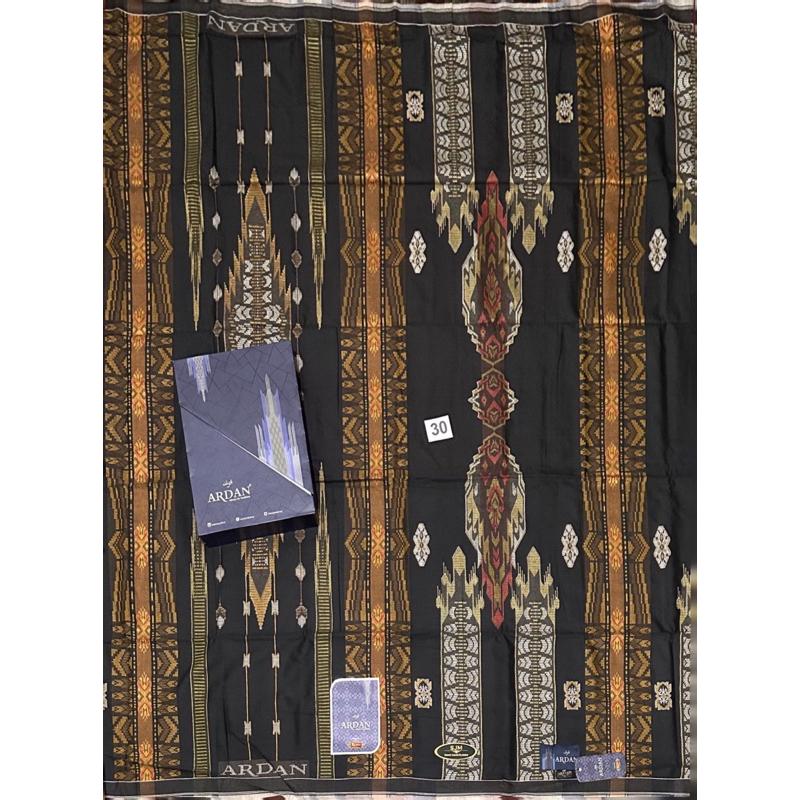 Sarong Ardan GOLD SJM GSE GTK JKM ของแท้ สีดํา | ถุงมือ ARDAN ประเภทสูงสุด | ผ้าซิ่น ARDAN สําหรับผู