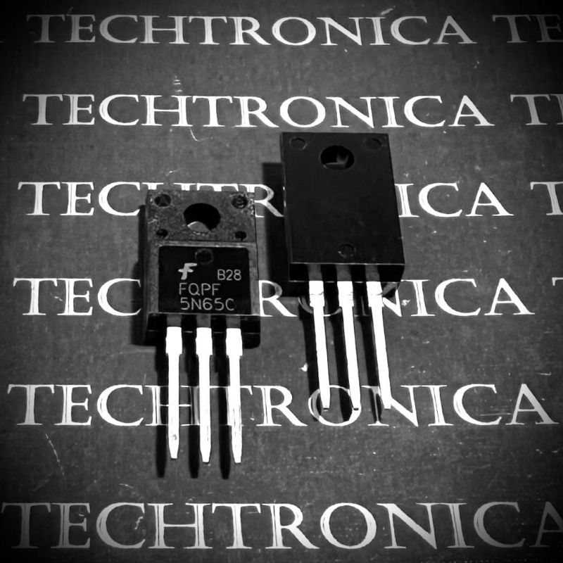ทรานซิสเตอร์ MOSFET N-Channel FQPF5N65C FQPF5N65 FQPF 5N65 TO-220F