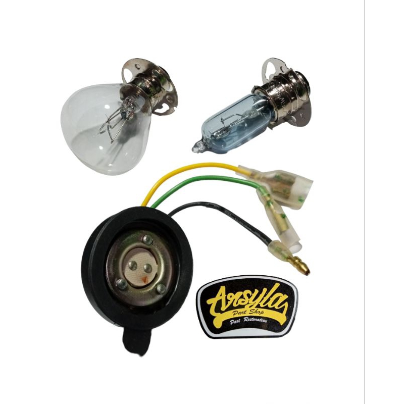 ใส่ฟิตติ้งฟิตติ้งฟิตติ้งไฟหน้าซ็อกเก็ต 5t4 5t5 RX s RX k พิเศษ yt 115 RX king cobra L2g L2sn L2 super yb100 dt100 nos