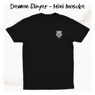 เสื้อยืด ลายการ์ตูนอนิเมะ Inosuke Hashibira Demon Slayer K0212