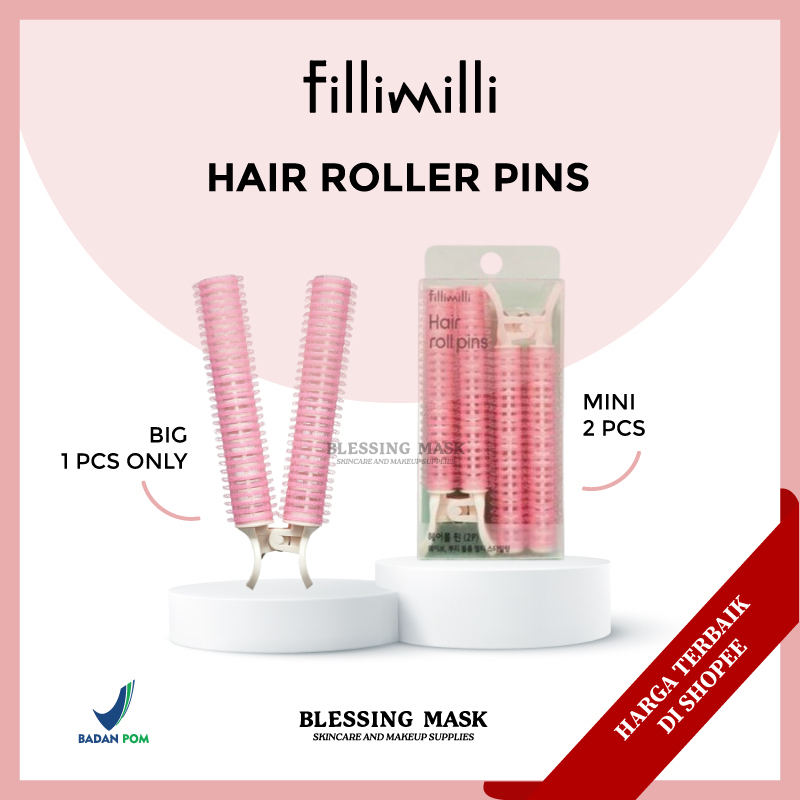 Fillimili Big Hair Roll Pin (1 ชิ้น) | มินิ (2 ชิ้น)