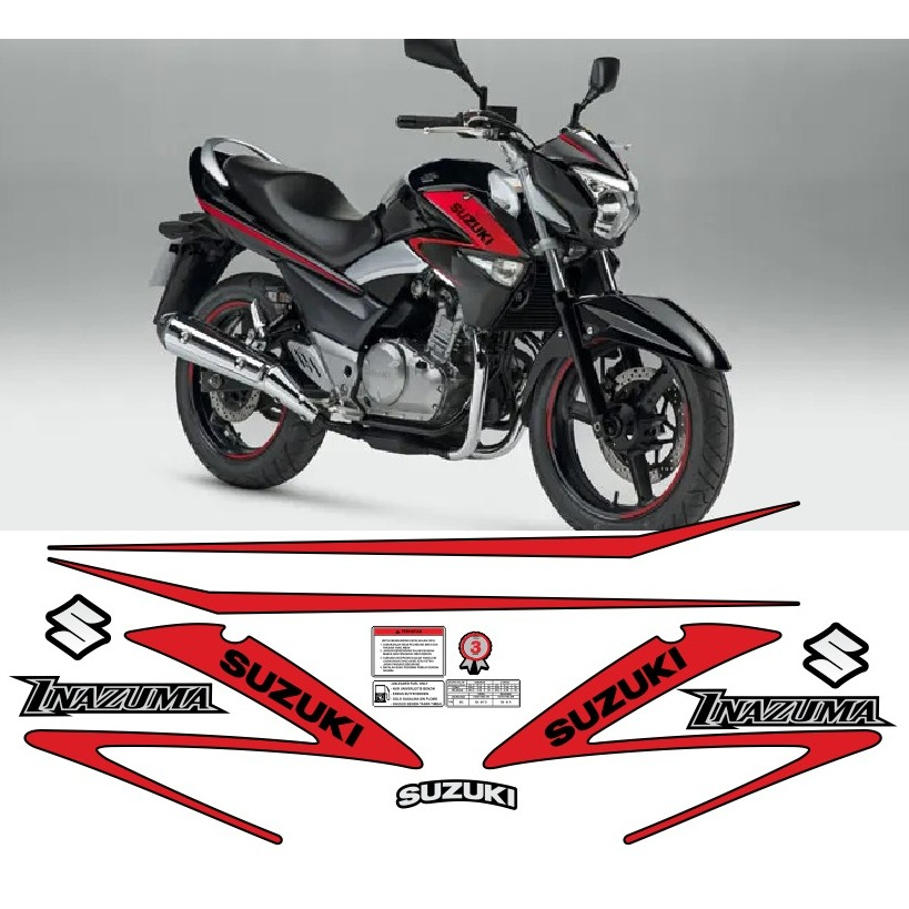 สติ๊กเกอร์ Suzuki INAZUMA GW250 Z SERIES STRIPPING