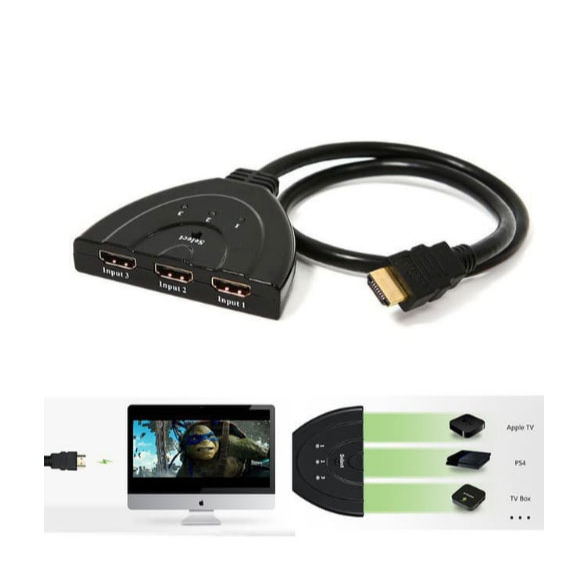HDMI Switcher 3 พอร์ต