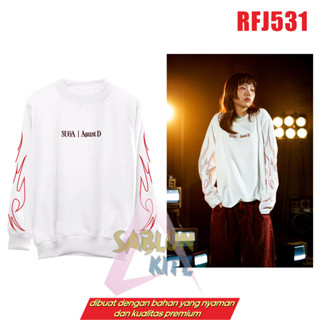 เสื้อยืดกันหนาว พิมพ์ลาย Suga AgustD tour RFJ531