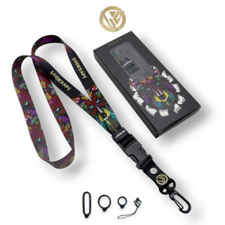 Wolf-1 เชือกเส้นเล็ก รุ่นหมาป่า (1.5 ซม.) Editon - Premium Lanyard LC