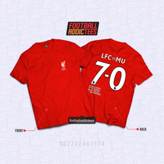 เสื้อบอลลิเวอร์พูล 7-0 MANCHESTER UNITED