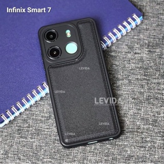 เคสโทรศัพท์มือถือหนัง สีดํา สําหรับ Infinix Smart 5 Infinix Smart 6 Infinix Smart 6 Plus Infinix Smart 7 Pro Infinix Smart 5 Infinix Smart 6 Infinix Smart 6 Plus Infinix Smart 7