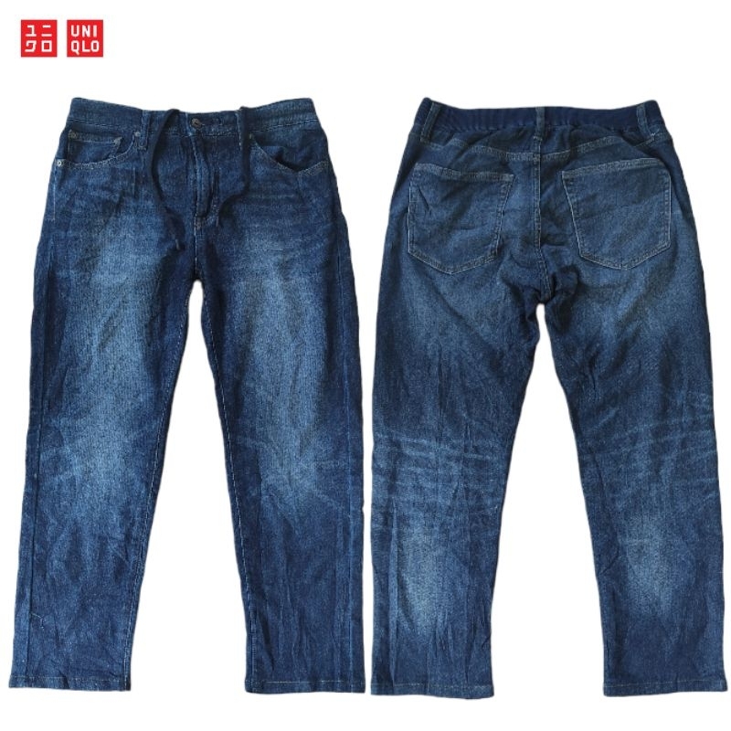 Uniqlo Ezy Stretch Denim Jeans ไซส์ 33-34