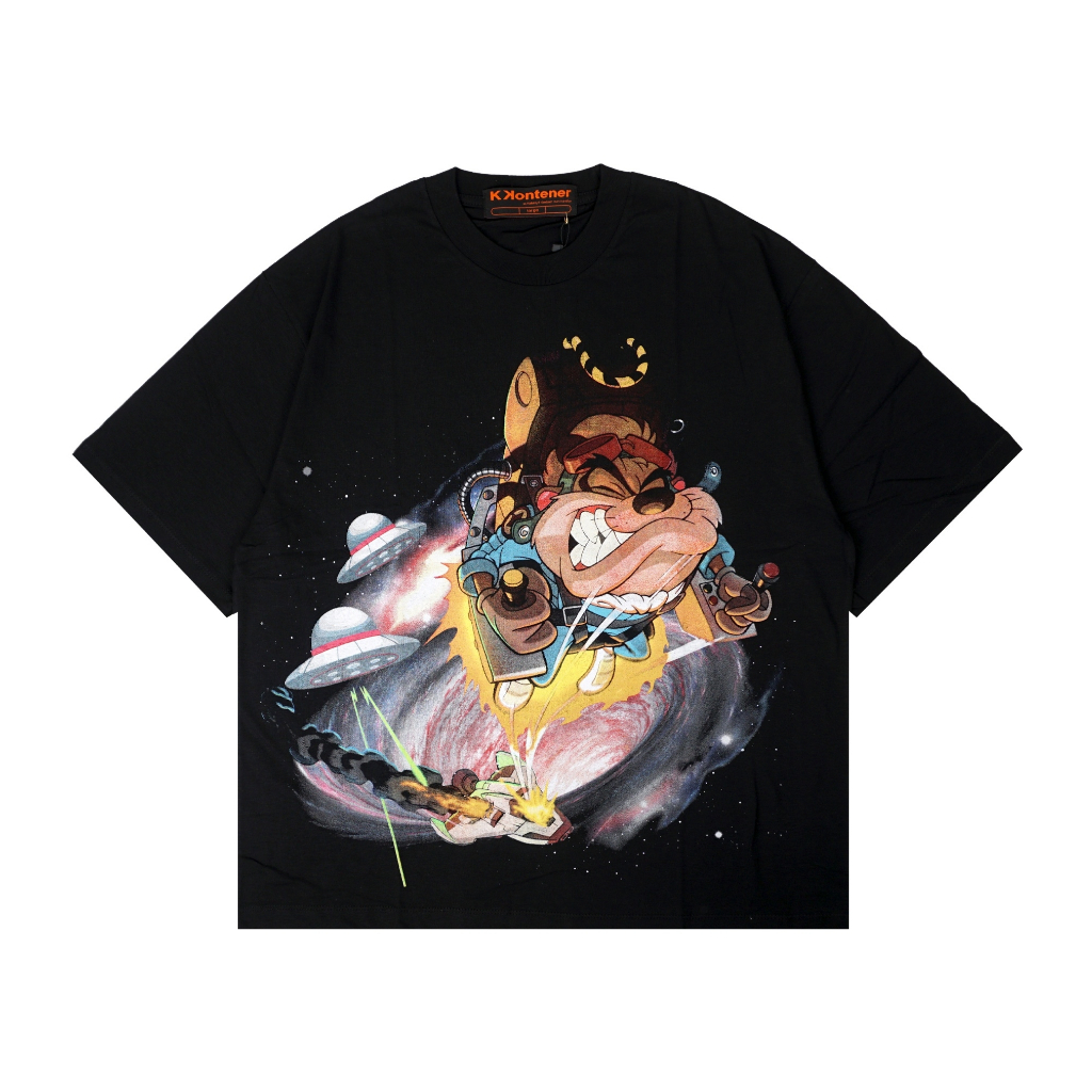 เสื้อยืดโอเวอร์ไซส์ Taz Mania