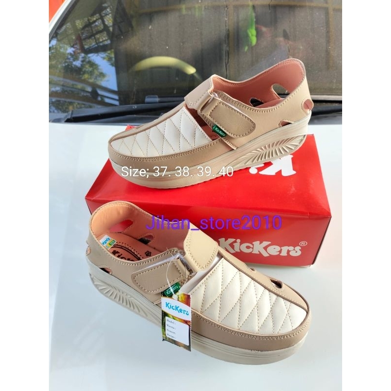 รองเท้า wedges Kickers สําหรับผู้หญิง ST.05 // รองเท้าเวดจ์ Kickers