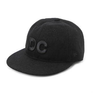 Dc Shoes 1994 STRAPBACK หมวกแก๊ป ผ้าขนสัตว์เมลตัน สีดํา ของแท้